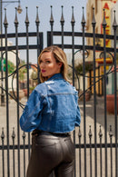 Crop It Out Denim Jacket