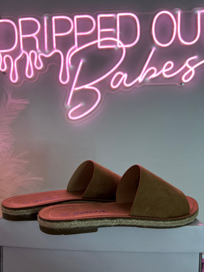 Suede Sandals