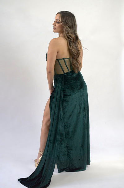 Sweetest Hello Velvet Dress