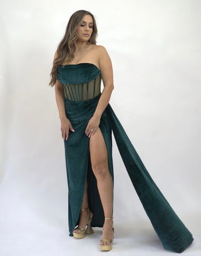 Sweetest Hello Velvet Dress