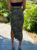 Bodied Camo Skirt
