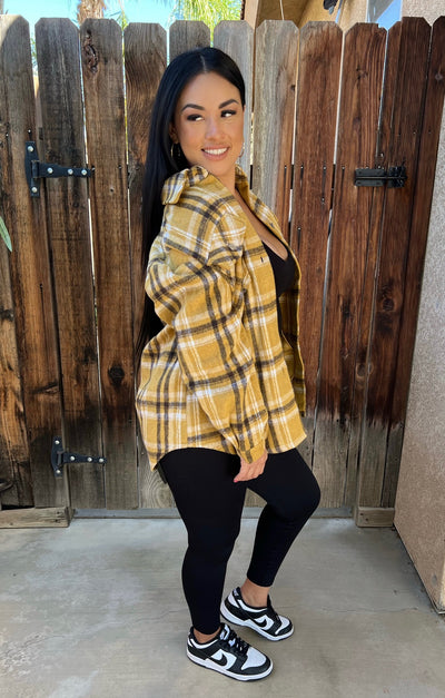 Kaylee Plaid Shacket