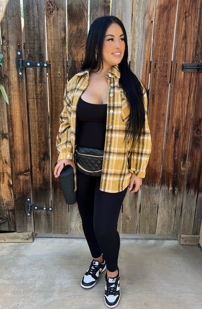 Kaylee Plaid Shacket
