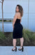 Stacked Honey Halter Dress